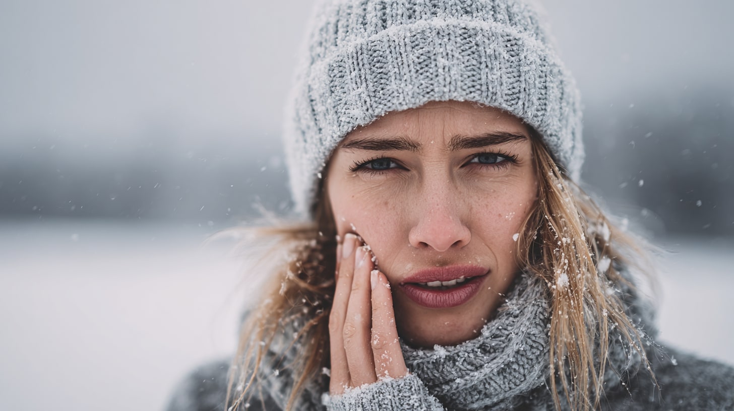 zähne im winter schmerzen zahnschmerzen käteempfindlich